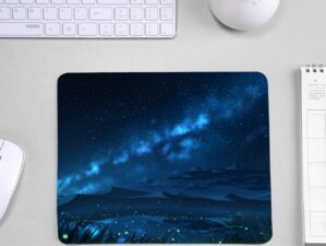 Milky Way Graphic Design Lightweight Non-Slip Mousepad