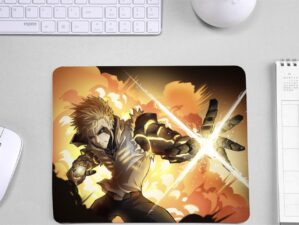 One Punch Man Anime Series Non-Slip Rectangular Mousepad