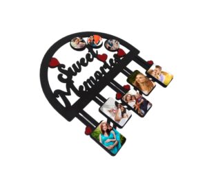 Sweet Memories Photo Frame with Custom Family Photo (8 Photos)