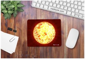 Planet Explode Graphical Design Mousepad