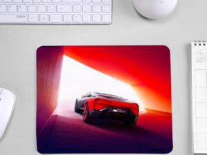 Red Racing Car Lightweight Durable Mouse pad