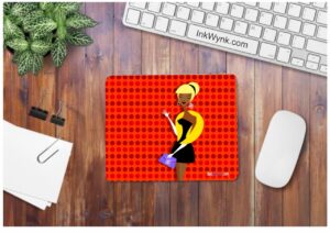 Star Celebrity Cartoon Design Mousepad