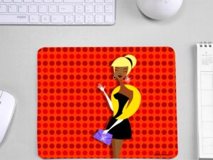 Star Celebrity Cartoon Design Mousepad