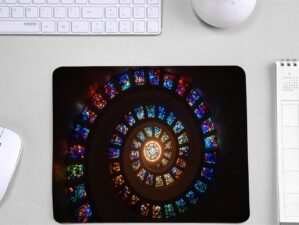 Thanks Giving Square Roof Design Mousepad
