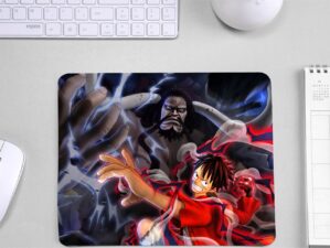 Luffy X Kaido One Piece Anime Show Mousepad