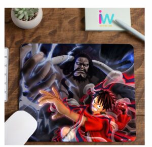 Luffy X Kaido One Piece Anime Show Mousepad
