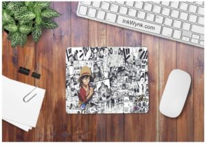 One Piece Manga Theme Anti Skid Mousepad