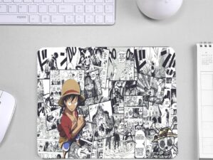 One Piece Manga Theme Anti Skid Mousepad