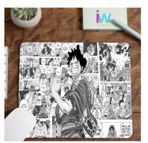 One Piece Manga Theme Non Slip Mousepad