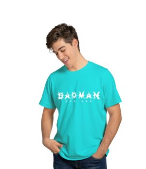 Half Sleeve Trendy T-Shirt for Boys (Sky Blue)