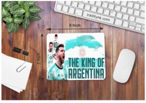 The New King of Argentina - Messi | Messi Mouse Pad