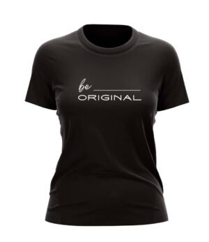 Be Original Half Sleeve Round Neck Women's Premium Cotton T-Shirt