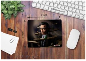 Loki2 Mouse Pad 9x7 Inch Square Shape Gaming Mousepad