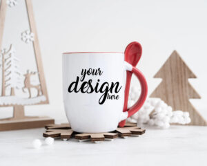 Custom Photo Spoon Mug