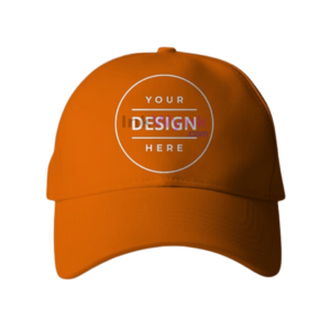 Personalized Photo Cap for Men & Women - Orange