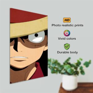 Monkey D Luffy Anime Metal Poster HD Print