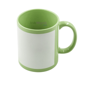 Personalized Coffee Mug Light Green