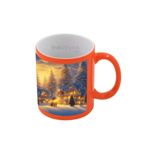 Customized Orange Coffee Mug