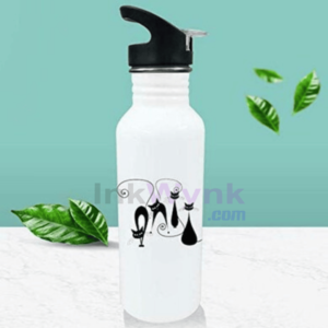 Personalized Sipper Water Bottle With Customized Logo Print