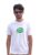 Hello Friends Round Neck Half Sleeve White T-Shirt For Men