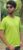 Parrot Green Half Sleeve Plain Boys T-Shirt